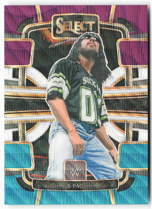 2024 Panini Select WWE #37 X-Pac Tri-Color Prizms