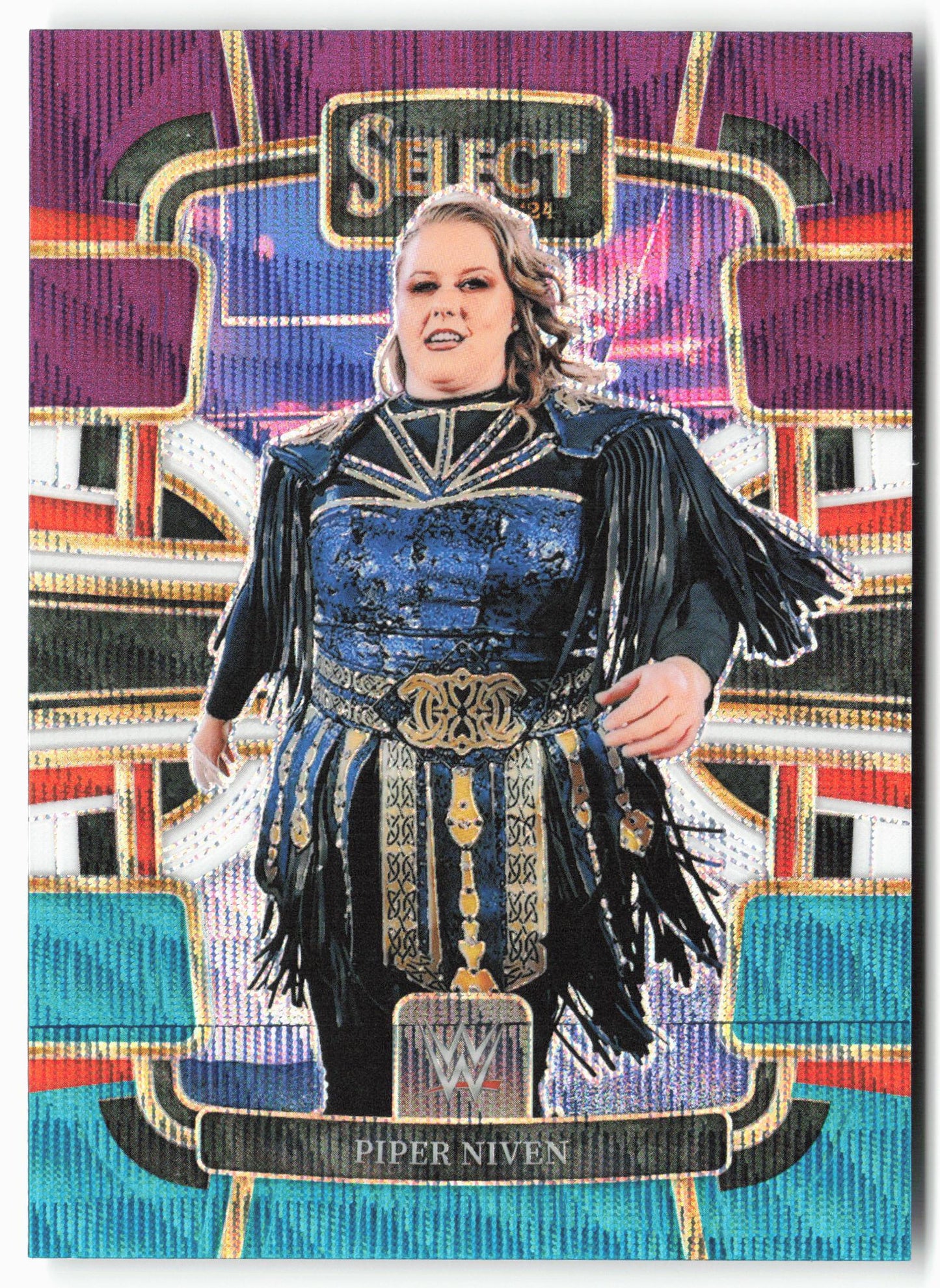 2024 Panini Select WWE #6 Piper Niven Tri-Color Prizms