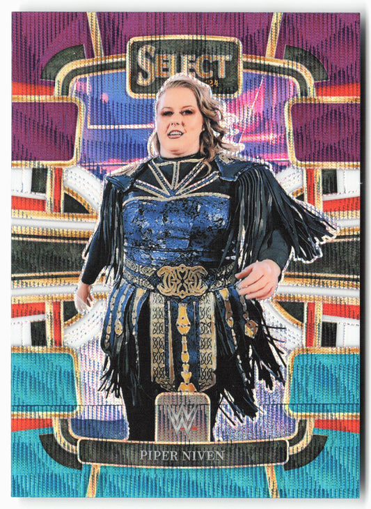 2024 Panini Select WWE #6 Piper Niven Tri-Color Prizms