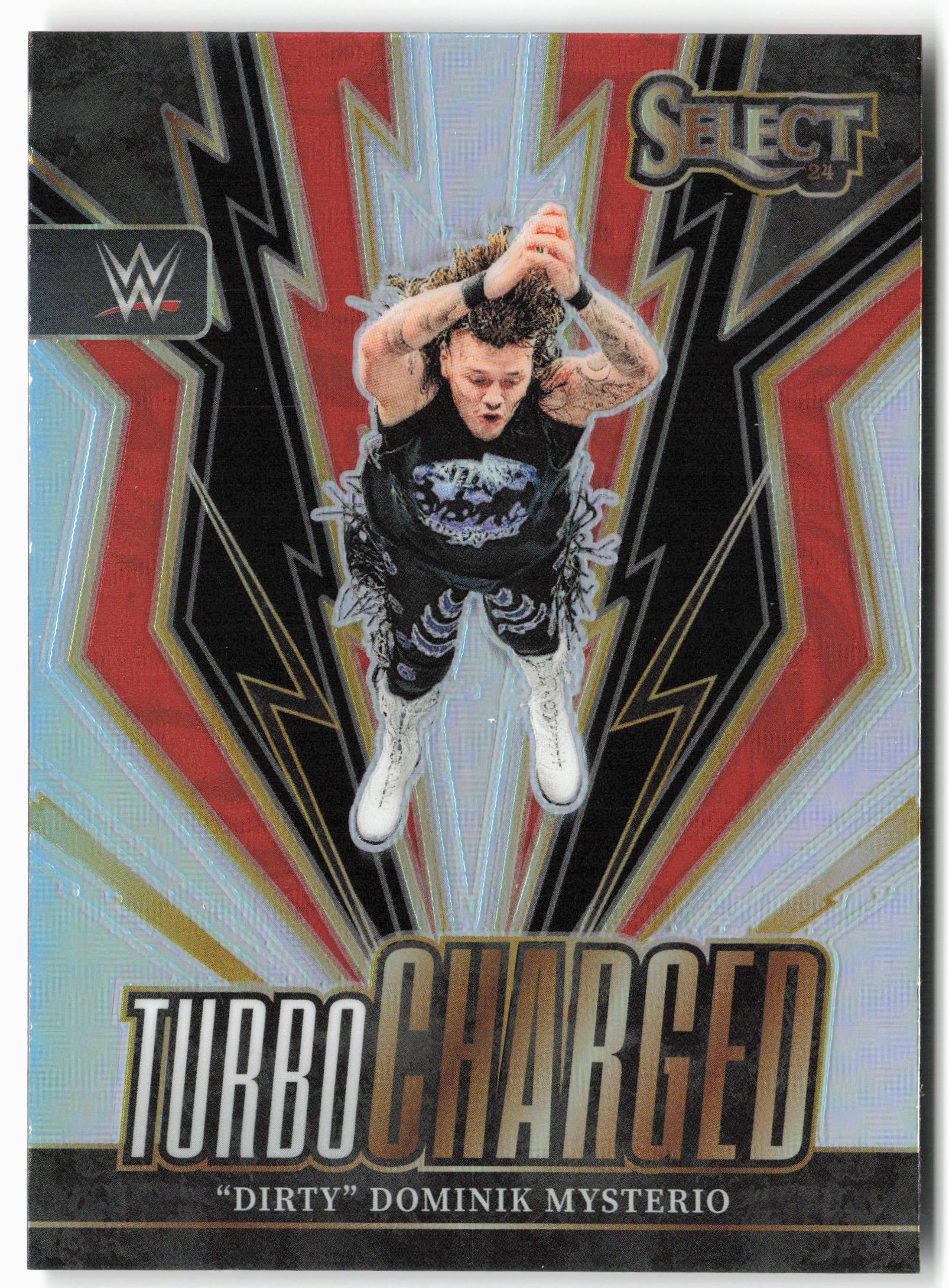 2024 Panini Select WWE #9 “Dirty” Dominik Mysterio Turbo Charged