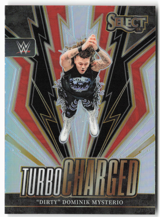 2024 Panini Select WWE #9 “Dirty” Dominik Mysterio Turbo Charged