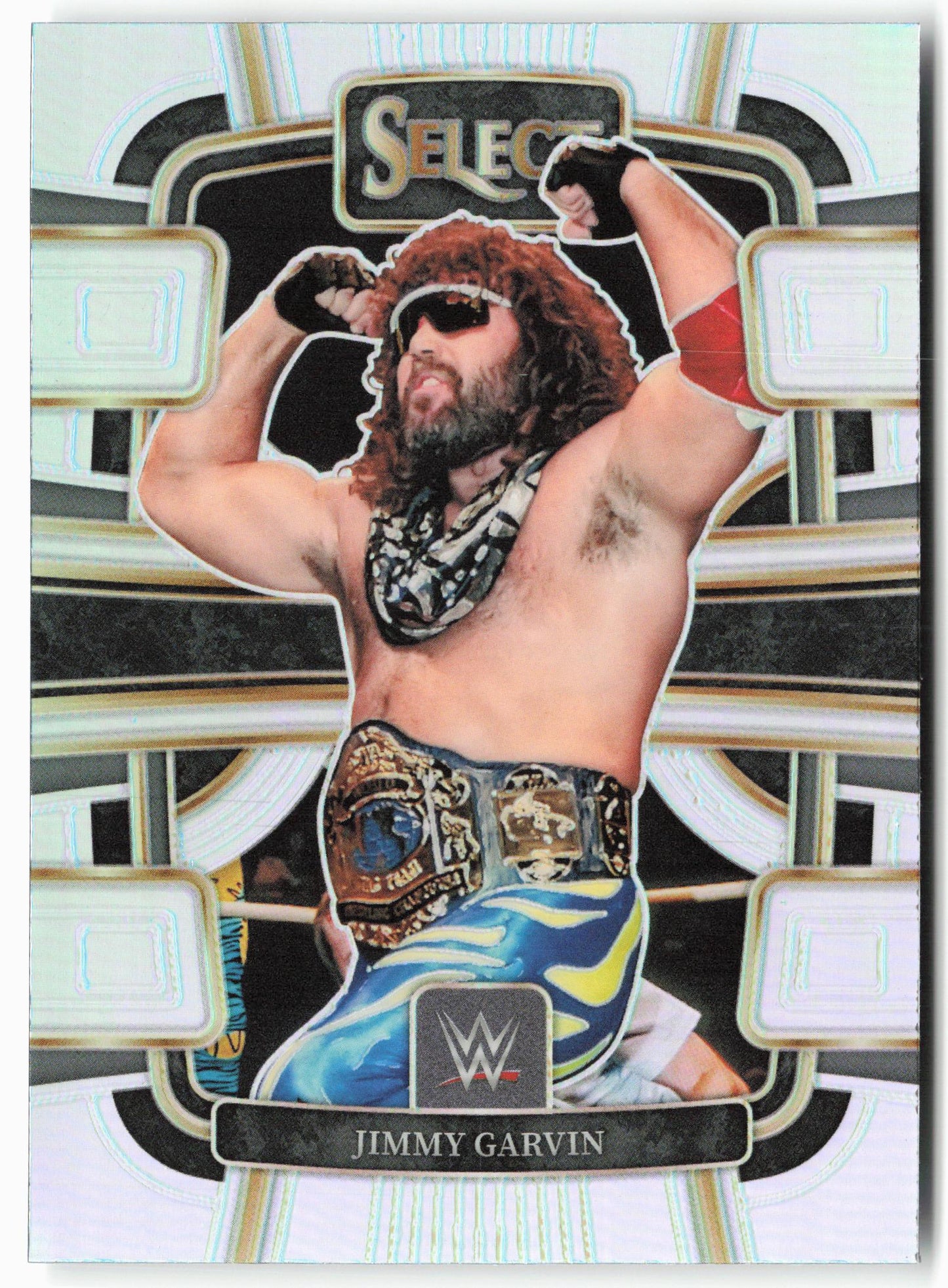 2024 Panini Select WWE #13 Jimmy Garvin Silver Prizms