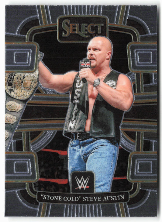 2024 Panini Select WWE #45 "Stone Cold" Steve Austin