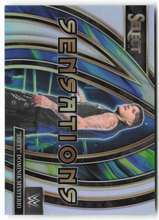 2024 Panini Select WWE #6 “Dirty” Dominik Mysterio Sensations