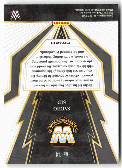 2024 Panini Select WWE #14 Sycho Sid Turbo Charged