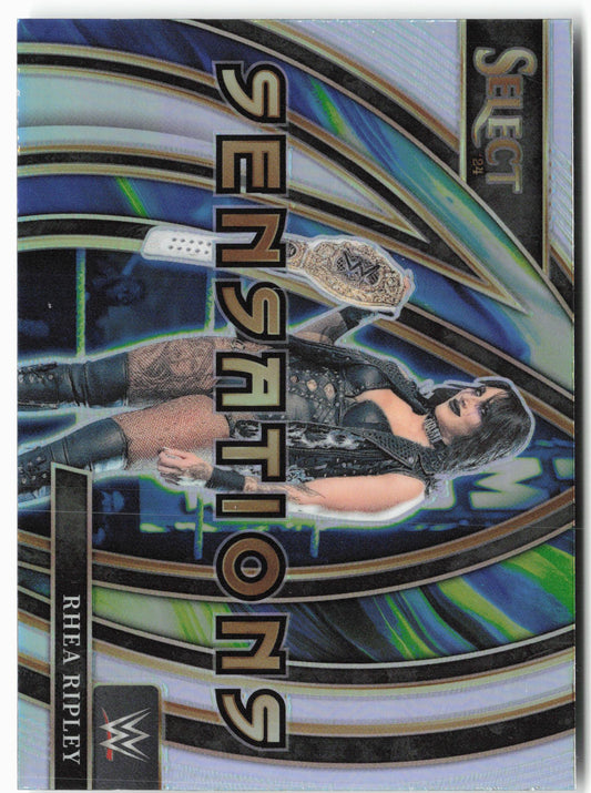 2024 Panini Select WWE #1 Rhea Ripley Sensations