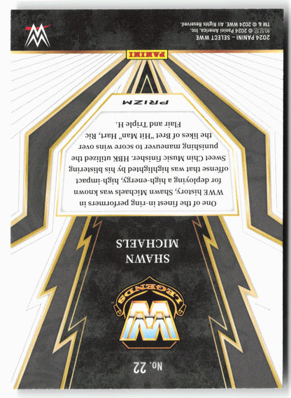 2024 Panini Select WWE #22 Shawn Michaels Turbo Charged