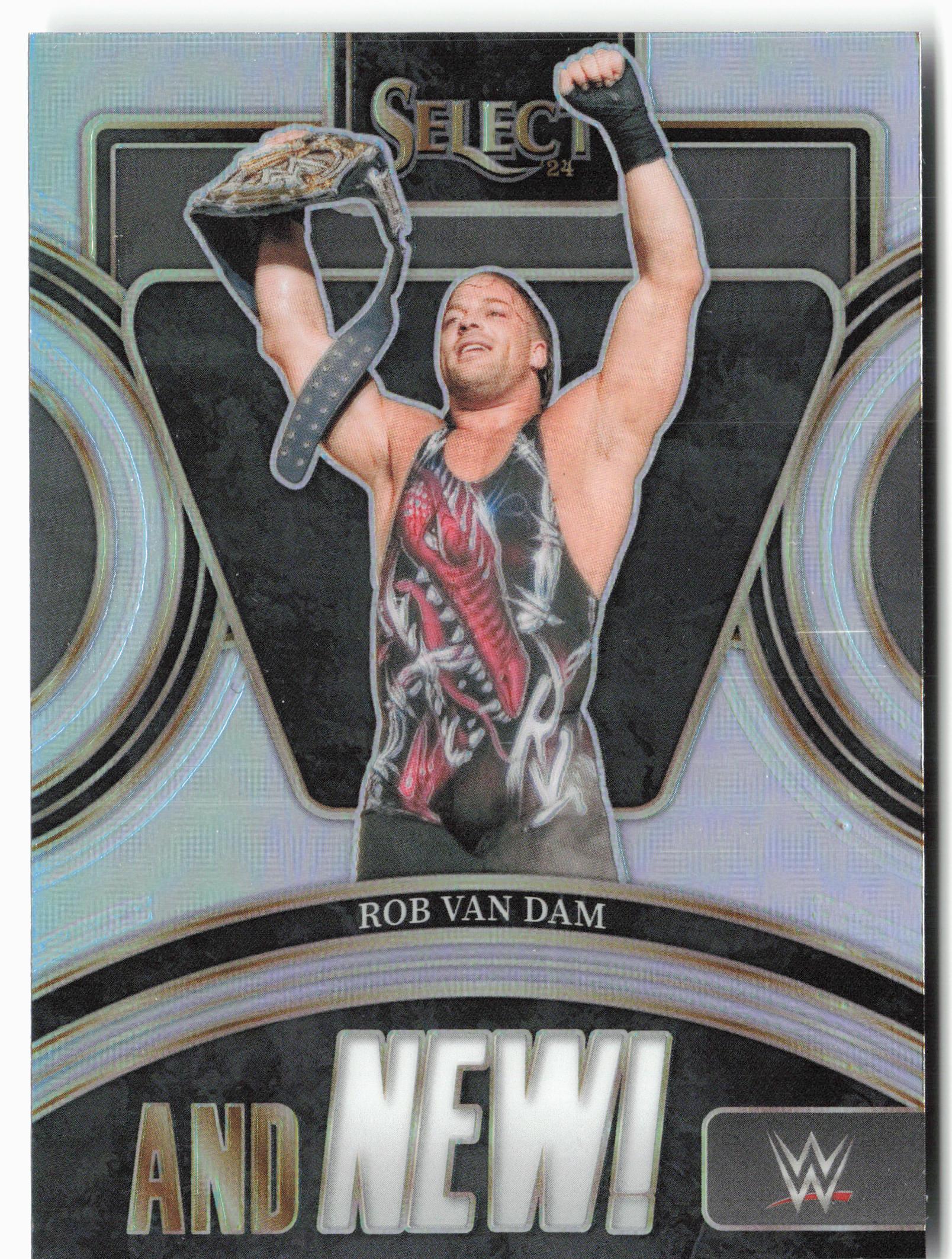 2024 Panini Select WWE #20 Rob Van Dam And NEW!