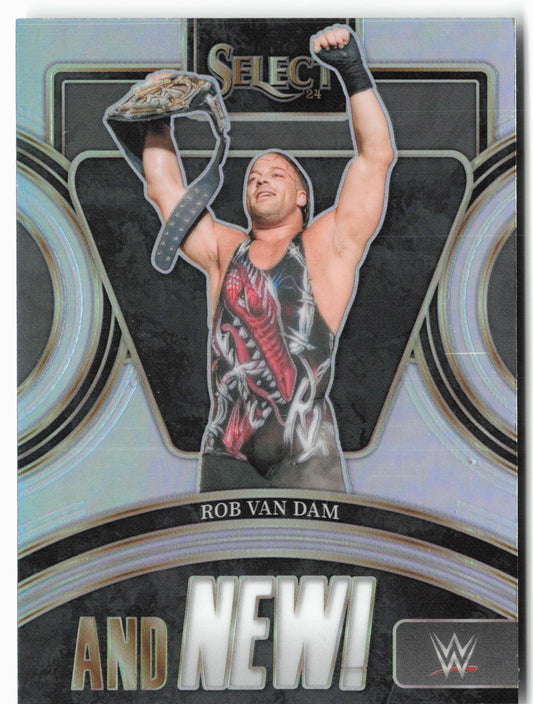 2024 Panini Select WWE #20 Rob Van Dam And NEW!
