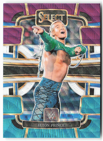 2024 Panini Select WWE #34 Elton Prince Tri-Color Prizms