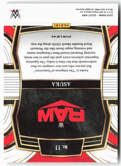 2024 Panini Select WWE #11 Asuka Phenomenon