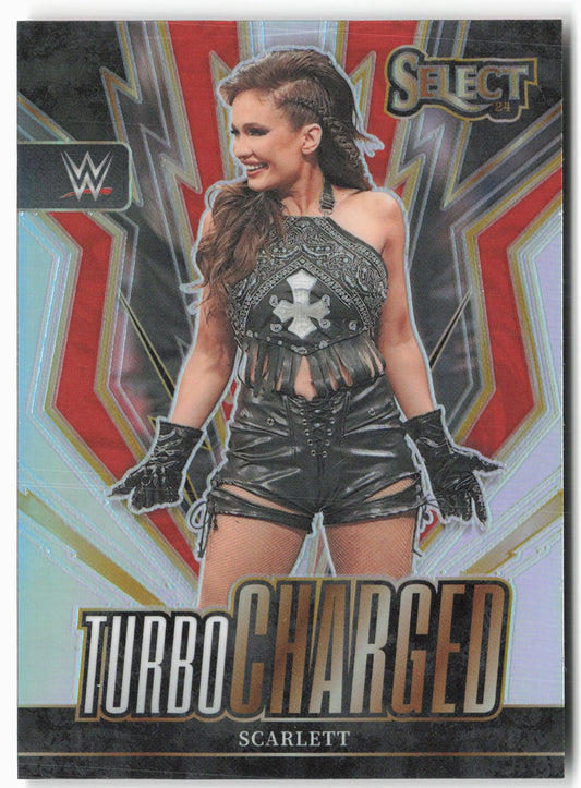 2024 Panini Select WWE #12 Scarlett Turbo Charged