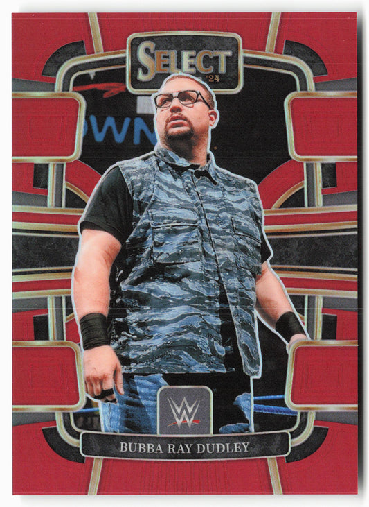 2024 Panini Select WWE #79 Bubba Ray Dudley Red Prizms