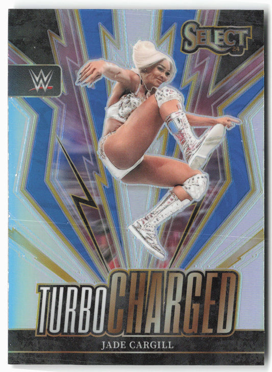 2024 Panini Select WWE #17 Jade Cargill Turbo Charged