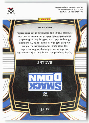 
2024 Panini Select WWE #21 Bayley Phenomenon