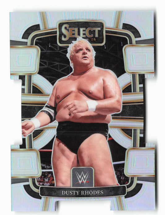 2024 Panini Select WWE #1 Dusty Rhodes Silver Prizms Die-Cut
