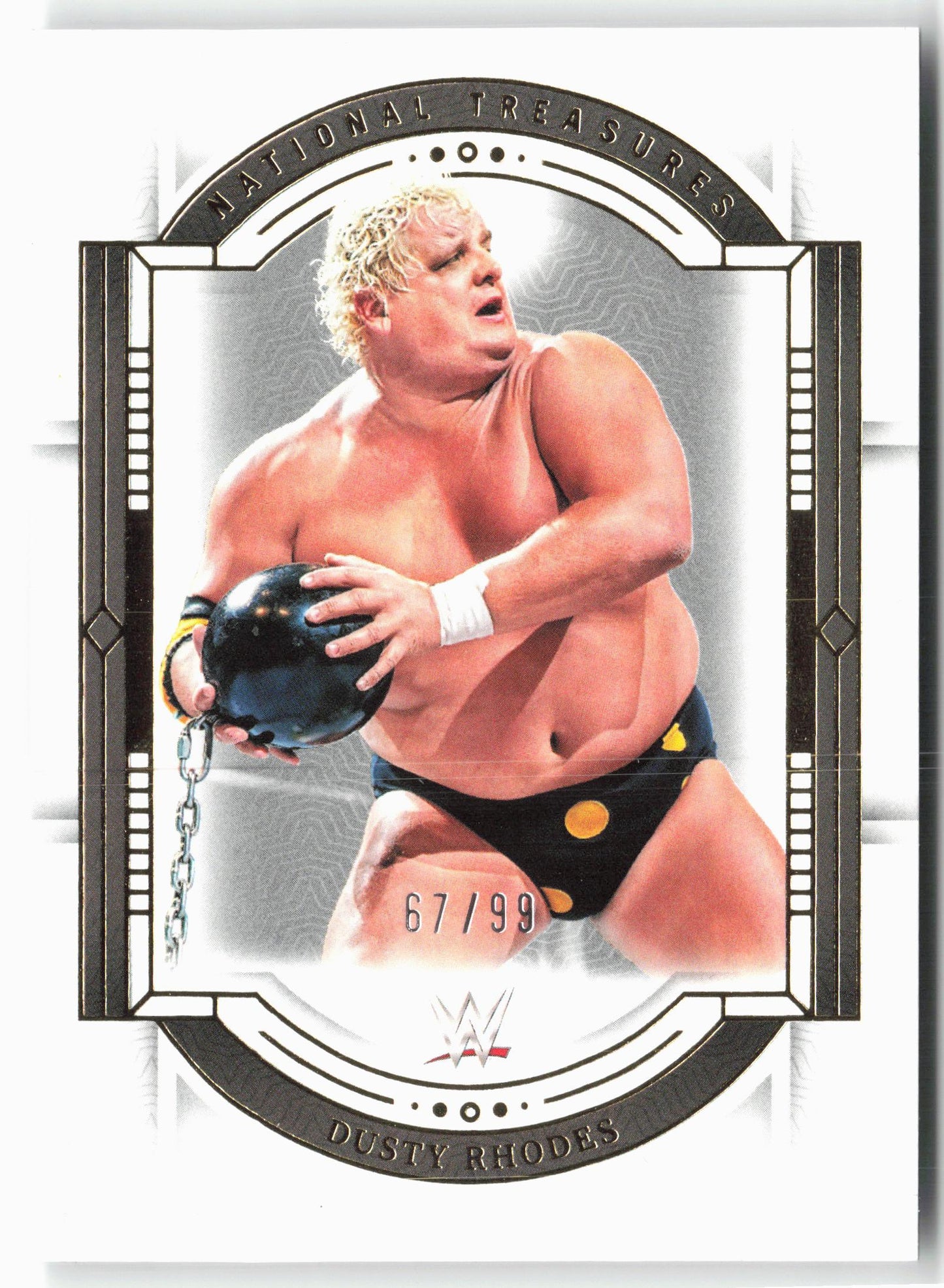 2024 Panini National Treasures WWE #67 Dusty Rhodes