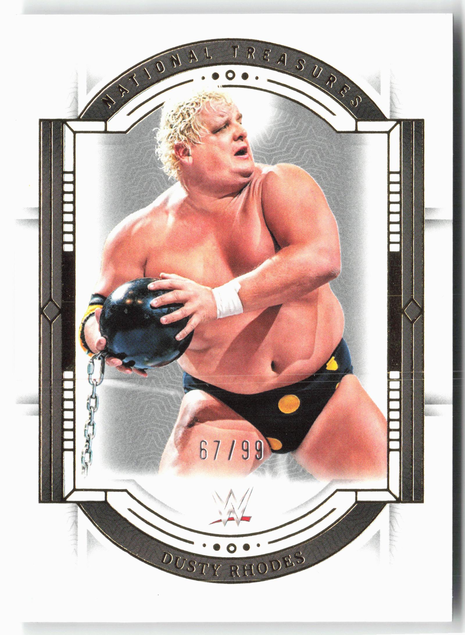 2024 Panini National Treasures WWE #67 Dusty Rhodes