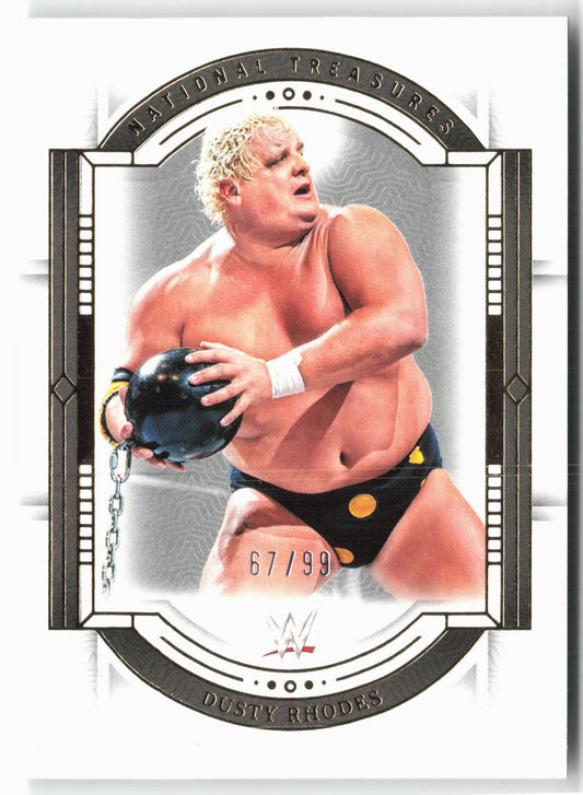 2024 Panini National Treasures WWE #67 Dusty Rhodes
