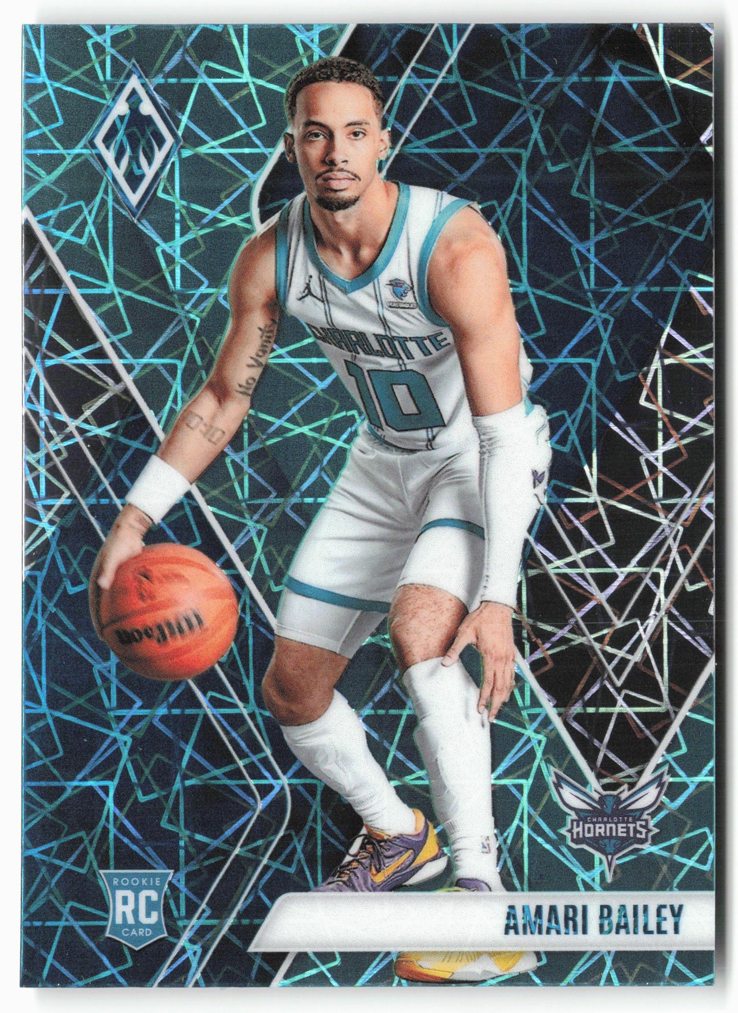 2023-24 Panini Phoenix #251 Amari Bailey Phoenix Teal Lazer