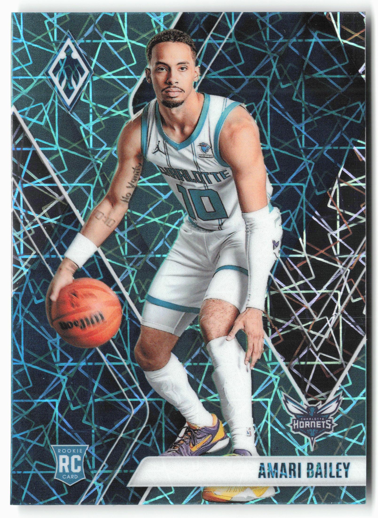 2023-24 Panini Phoenix #251 Amari Bailey Phoenix Teal Lazer