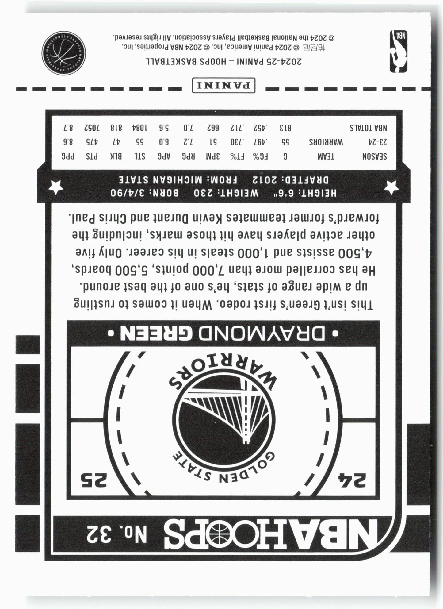 2024-25 Hoops #32 Draymond Green