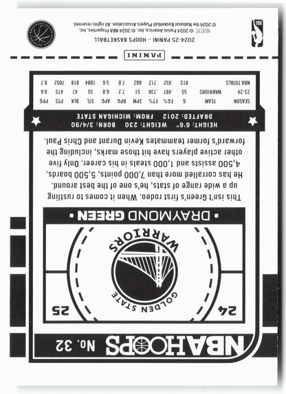 2024-25 Hoops #32 Draymond Green