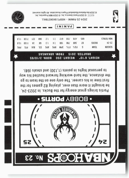 2024-25 Hoops #23 Bobby Portis