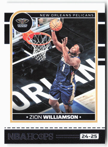 
2024-25 Hoops #34 Zion Williamson
