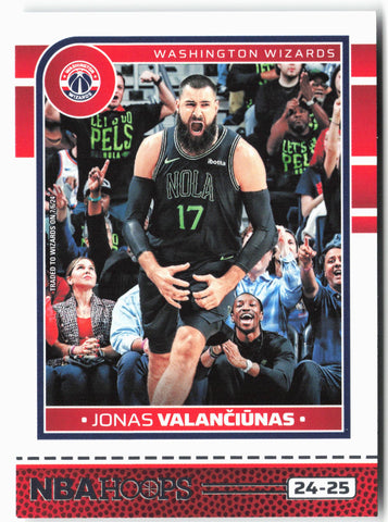 2024-25 Hoops #229 Jonas Valanciunas