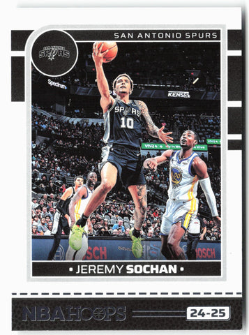 2024-25 Hoops #167 Jeremy Sochan