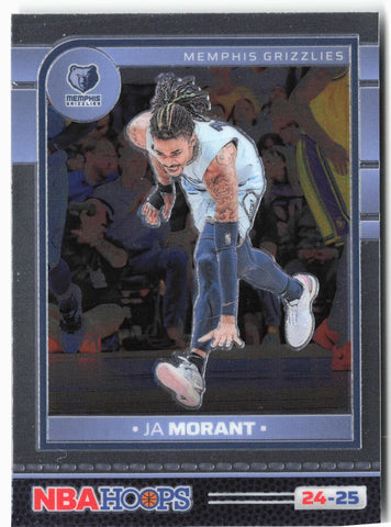 2024-25 Hoops #168 Ja Morant Premium