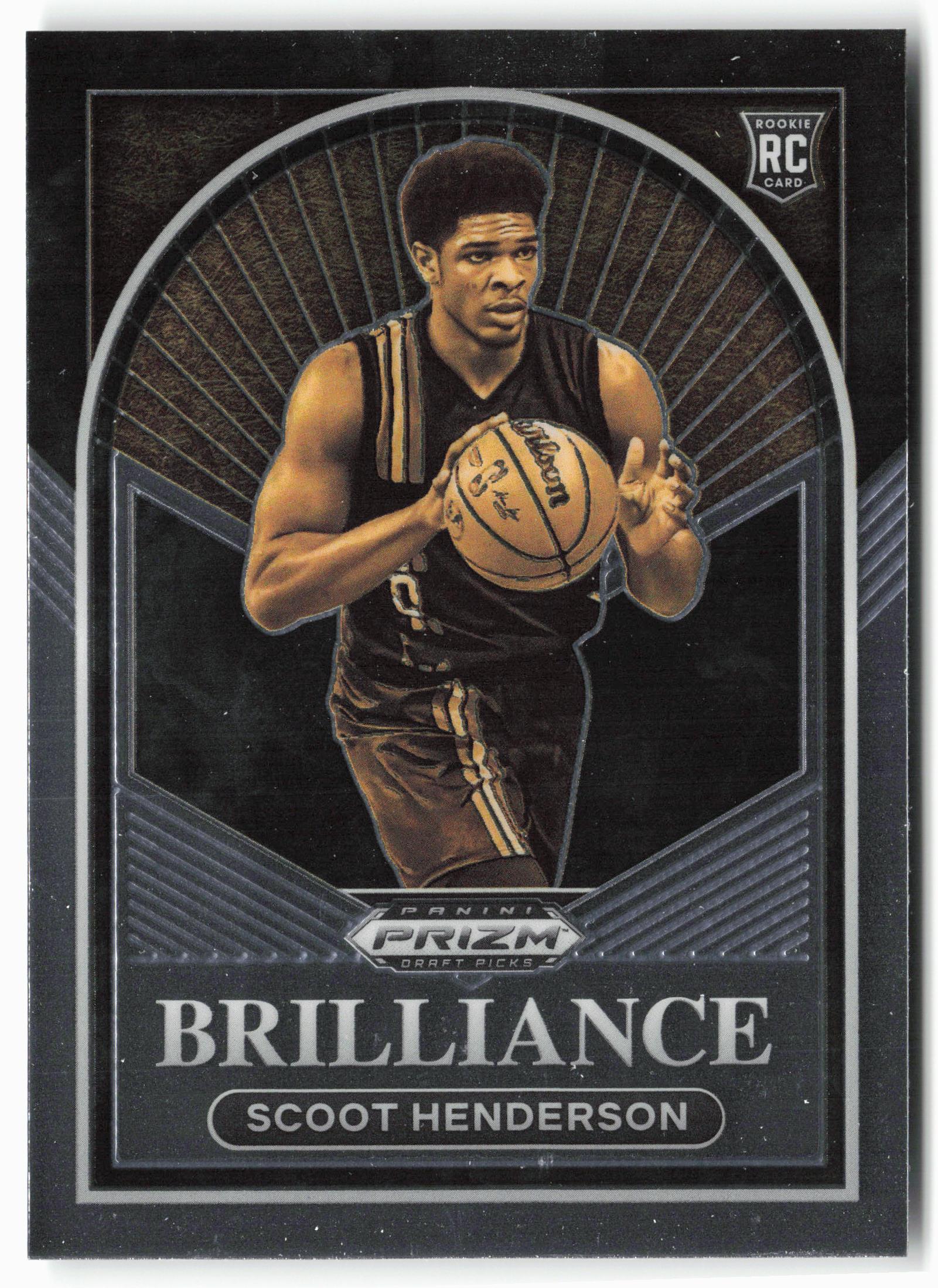 2023 Panini Prizm Draft Picks #3 Scoot Henderson Brilliance