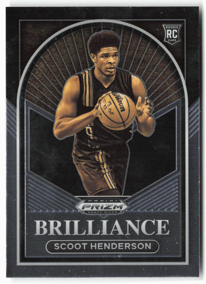 2023 Panini Prizm Draft Picks #3 Scoot Henderson Brilliance