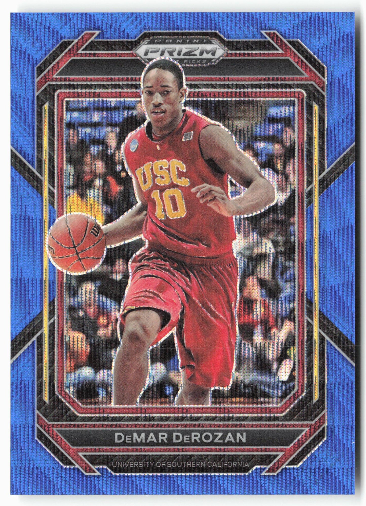 2023 Panini Prizm Draft Picks #61 DeMar DeRozan Blue Wave #/249