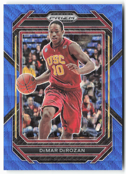 2023 Panini Prizm Draft Picks #61 DeMar DeRozan Blue Wave #/249