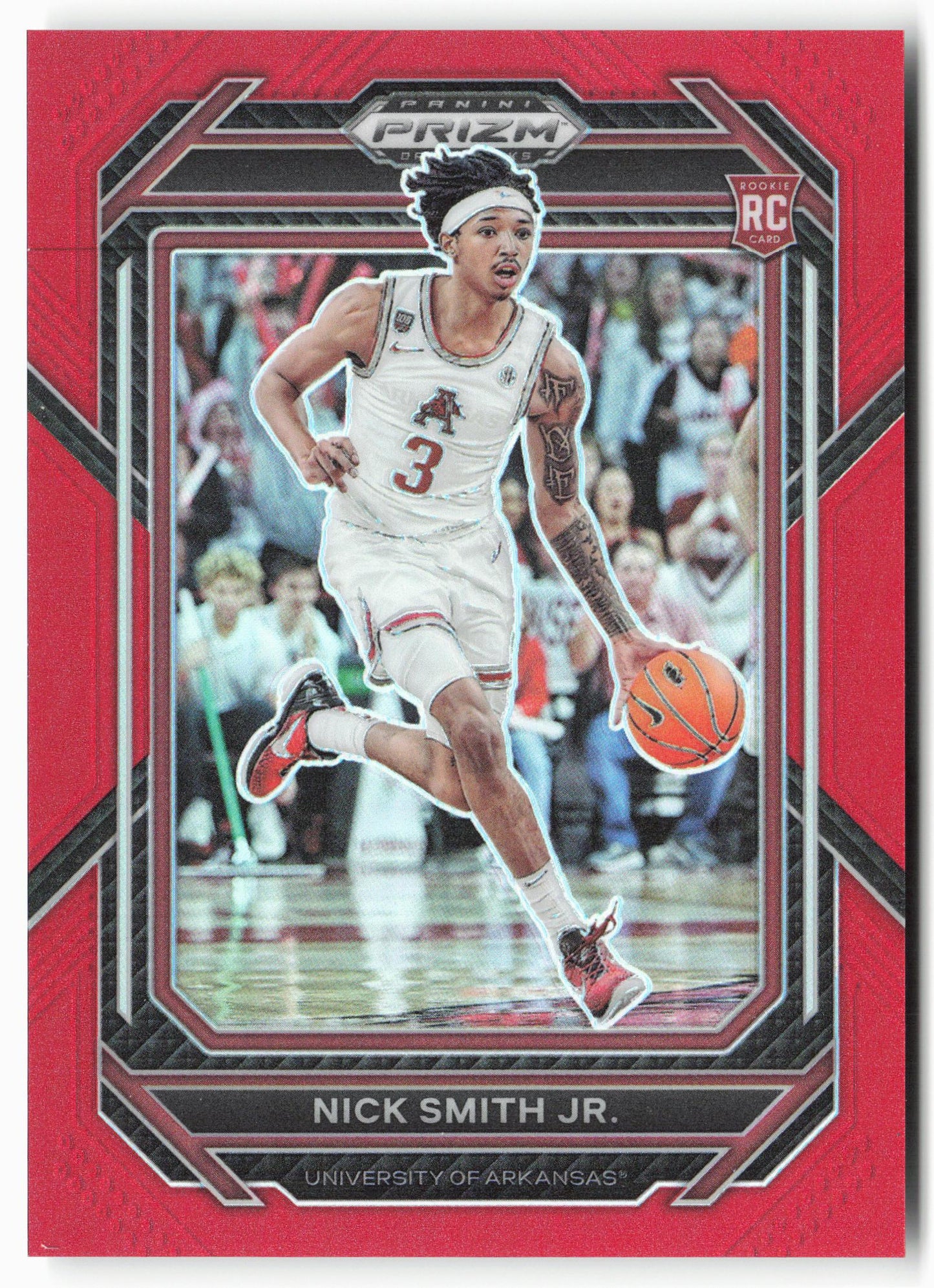 2023 Panini Prizm Draft Picks #50 Nick Smith Jr. Red #/299