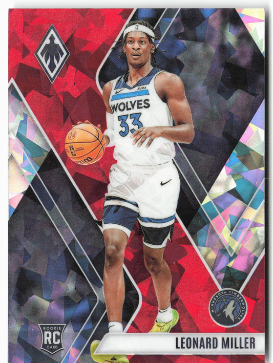 2023-24 Panini Phoenix #259 Leonard Miller Phoenix Red Ice