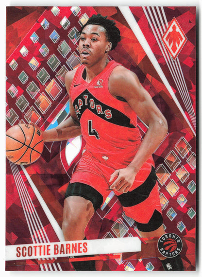 2023-24 Panini Phoenix #230 Scottie Barnes Phoenix Red Ice