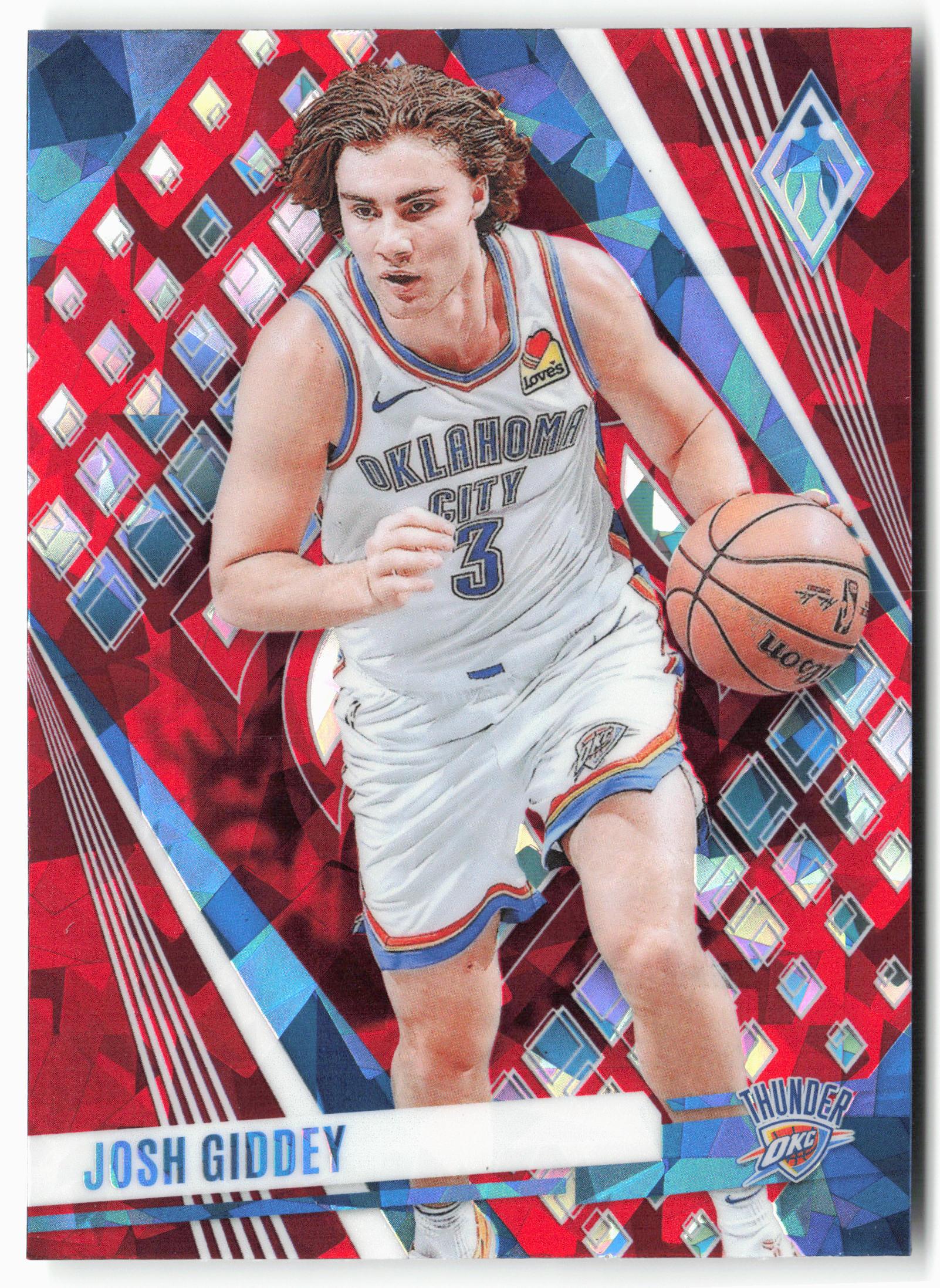 2023-24 Panini Phoenix #20 Josh Giddey Phoenix Red Ice