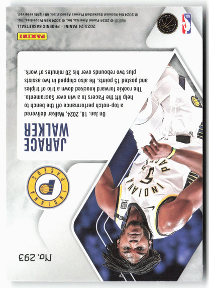 2023-24 Panini Phoenix #293 Jarace Walker