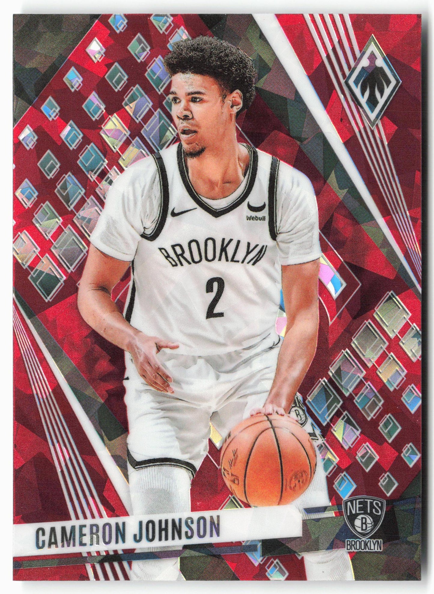 2023-24 Panini Phoenix #216 Cameron Johnson Phoenix Red Ice