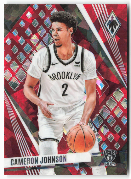 2023-24 Panini Phoenix #216 Cameron Johnson Phoenix Red Ice