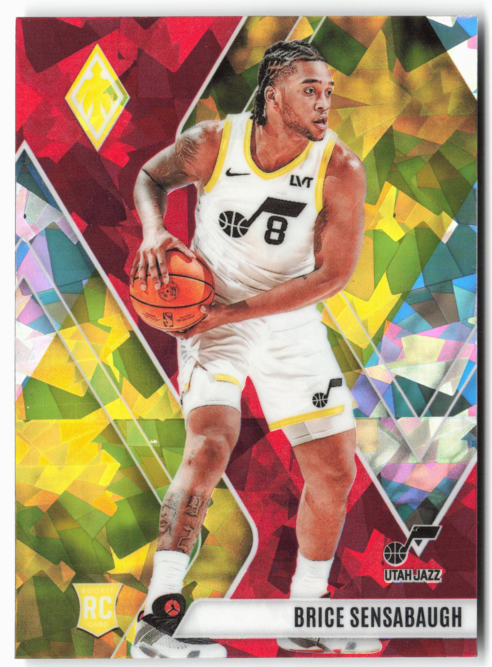 2023-24 Panini Phoenix #289 Brice Sensabaugh Phoenix Red Ice