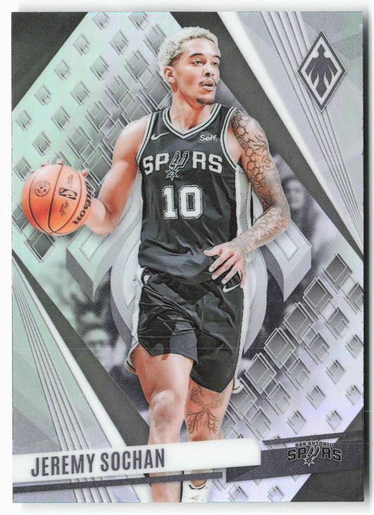 2023-24 Panini Phoenix #24 Jeremy Sochan Silver
