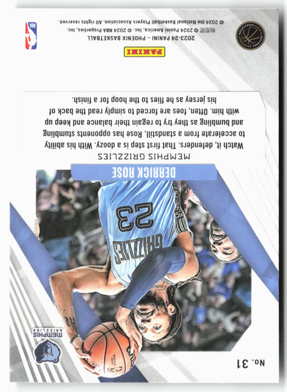 2023-24 Panini Phoenix #31 Derrick Rose