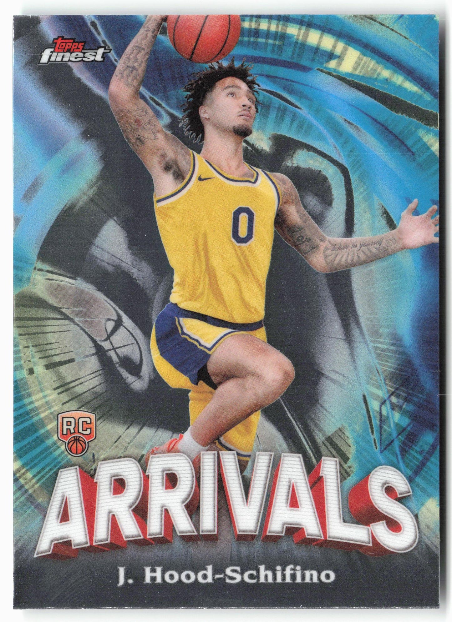 2023-24 Finest #A-18 Jalen Hood-Schifino Arrivals