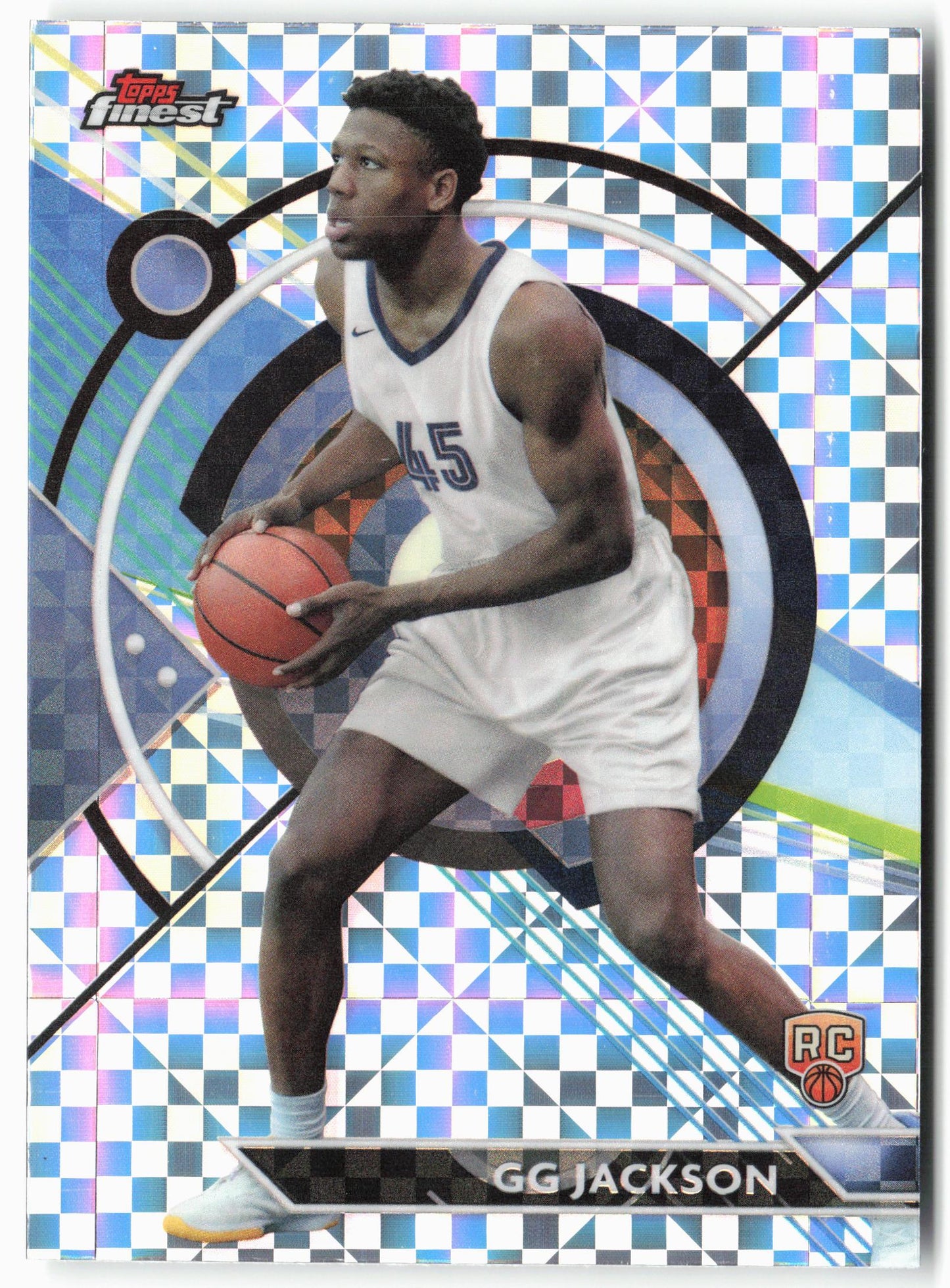2023-24 Finest #86 GG Jackson Checkerboard Refractors