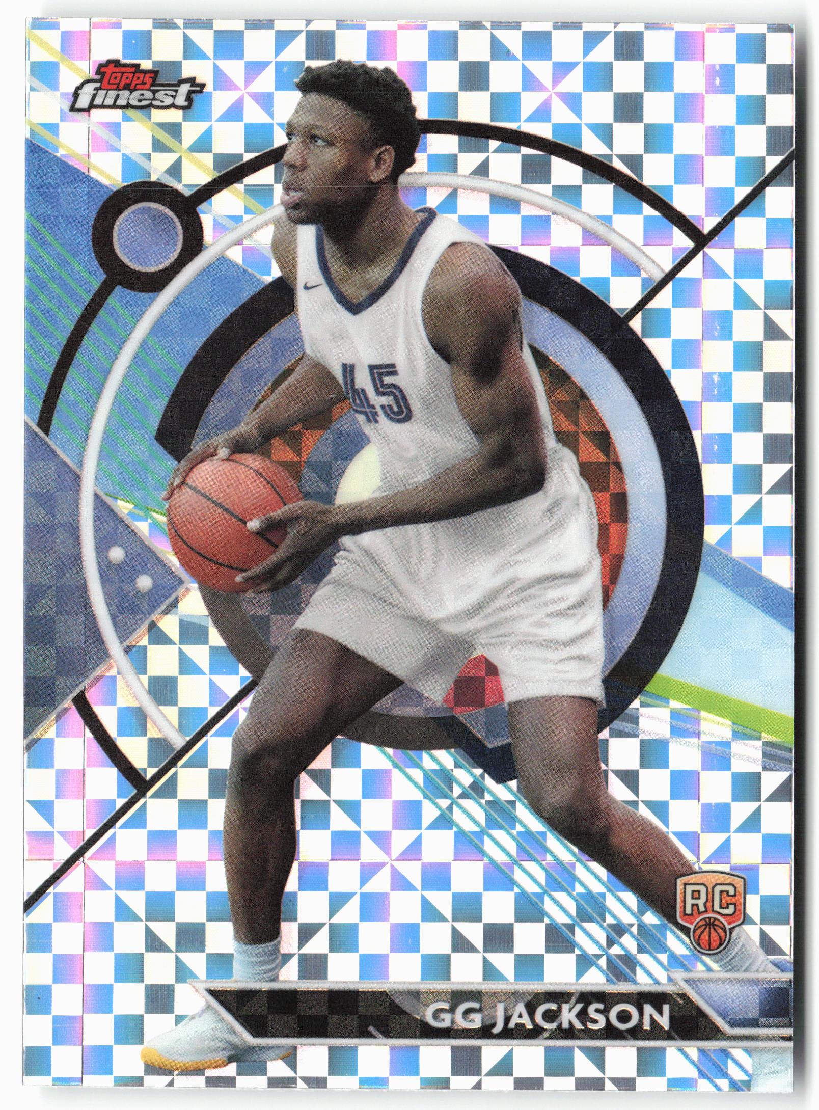 2023-24 Finest #86 GG Jackson Checkerboard Refractors