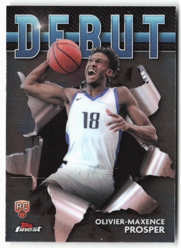 
2023-24 Finest #D-15 Olivier-Maxence Prosper Debut